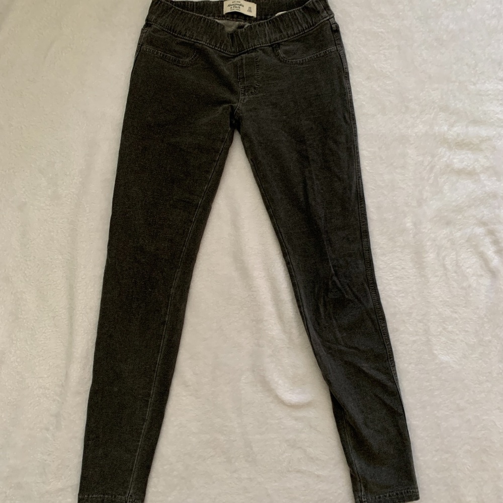 Abercrombie & Fitch Gray Jean Legging Size XS